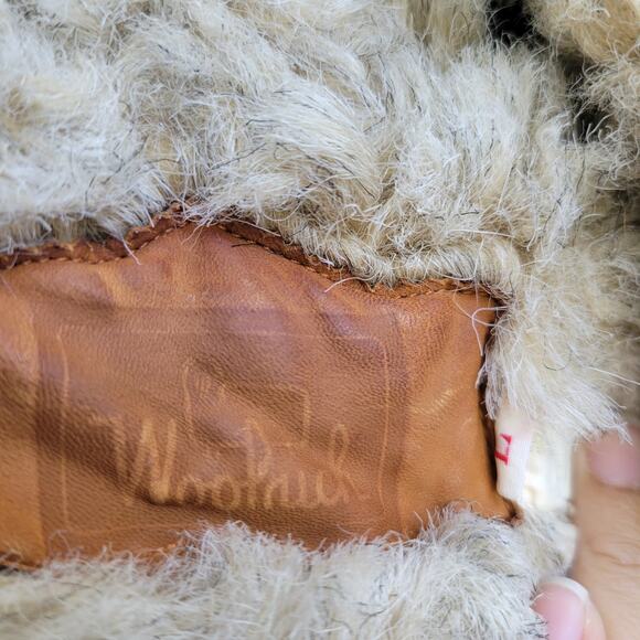 Woolrich USA Large 36 Vintage Puffy Arctic Cargo Vest Tan Nylon Sz Men Sz 36 - Picture 12 of 13